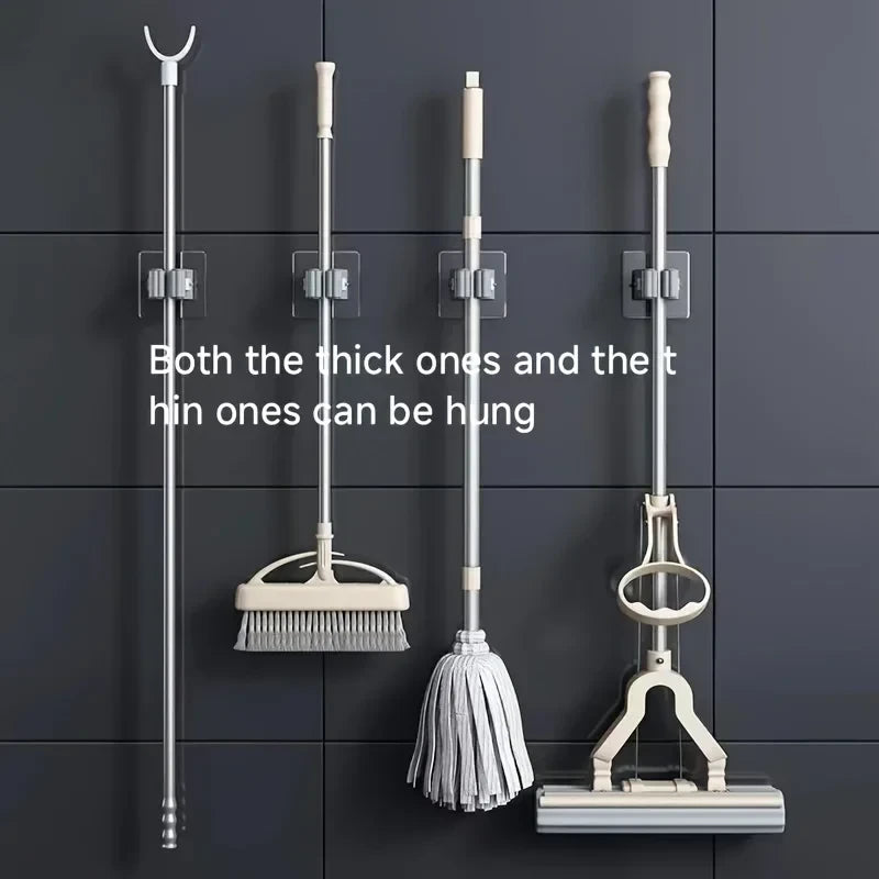 Soporte Adhesivo para Escobas