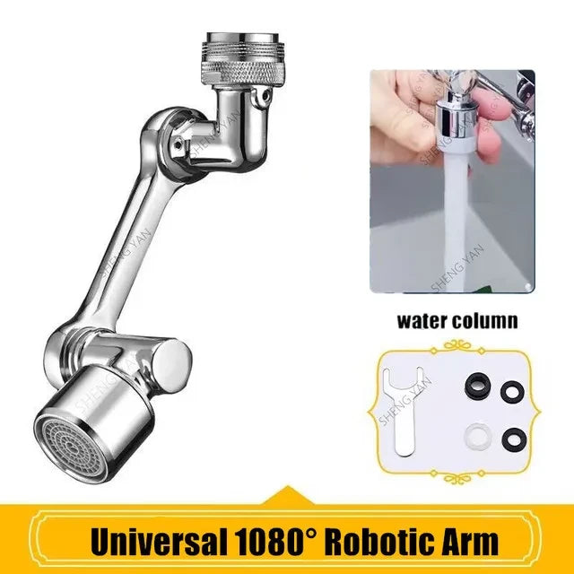 Cabezal de Grifo Giratorio Extensible