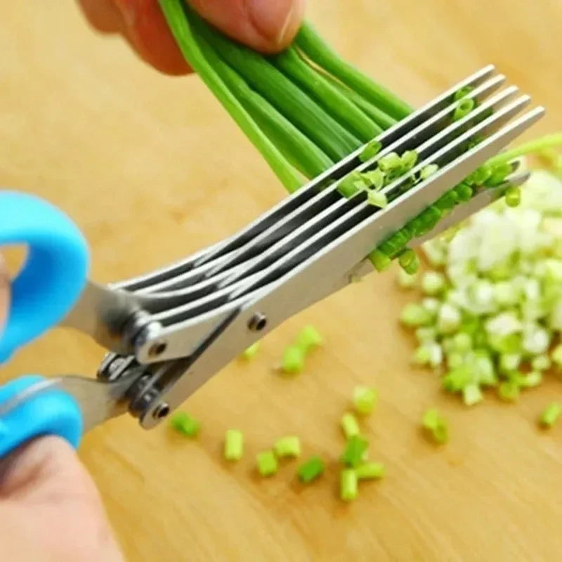 Tijeras de Cocina Multicapa para Hierbas