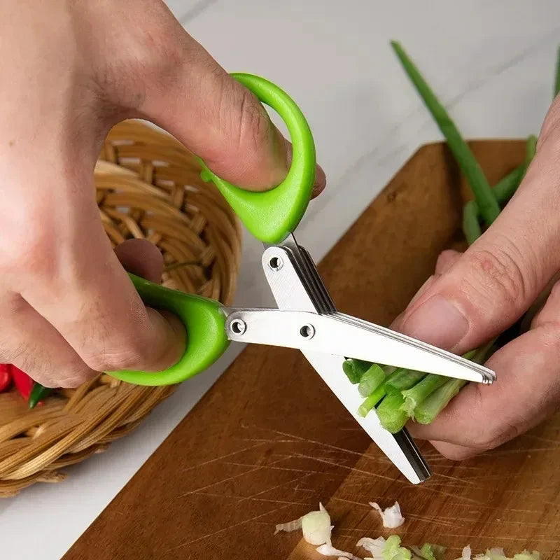 Tijeras de Cocina Multicapa para Hierbas