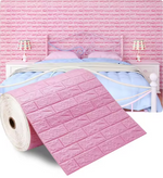 Adhesivo Pared Ladrillo Espuma 3D