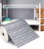 Adhesivo Pared Ladrillo Espuma 3D